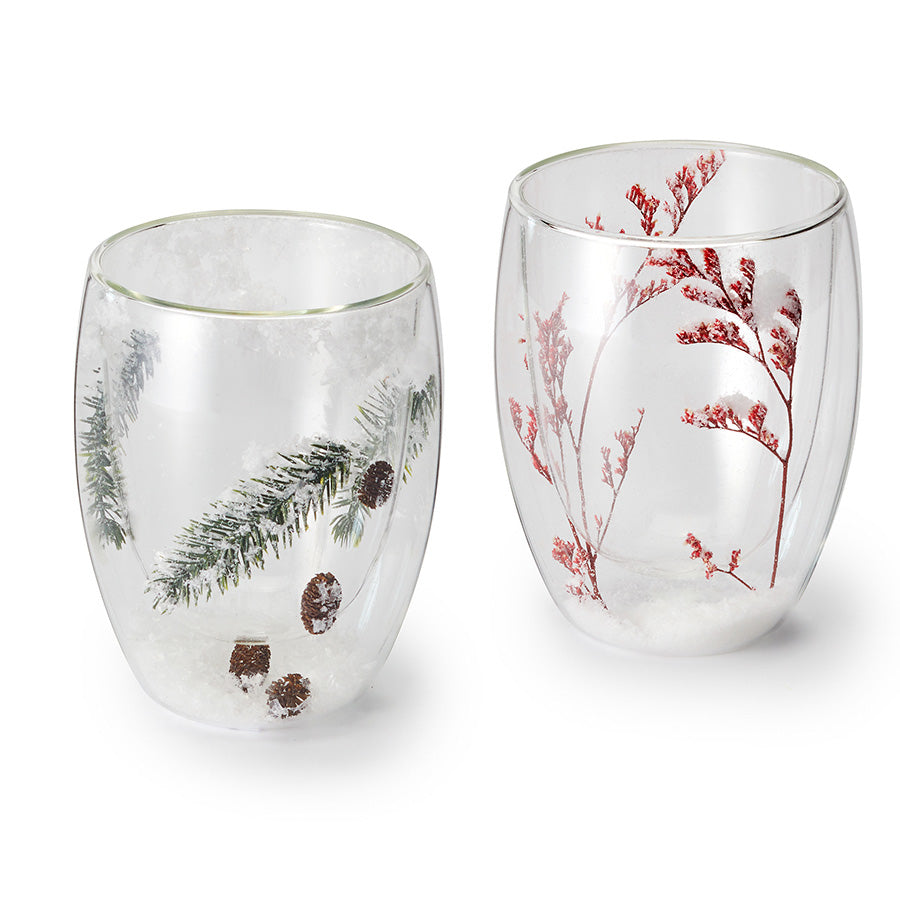 Snow Glass Mug