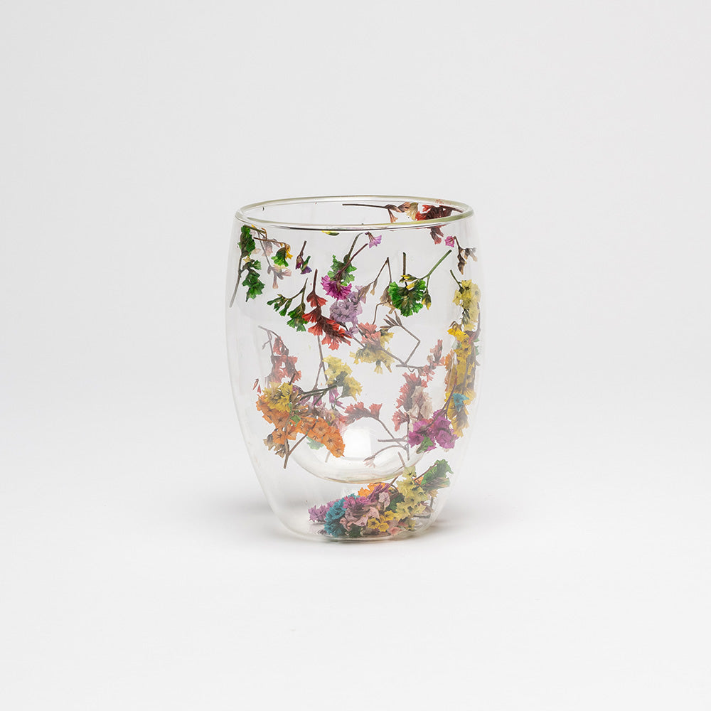 Flora Glazen Tas