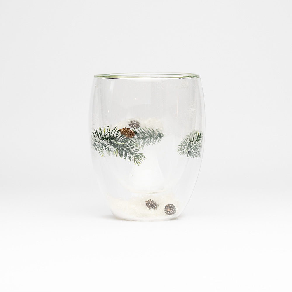Snow Glass Mug