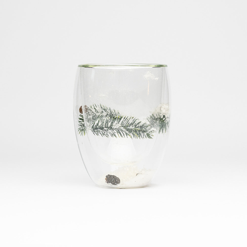 Snow Glass Mug